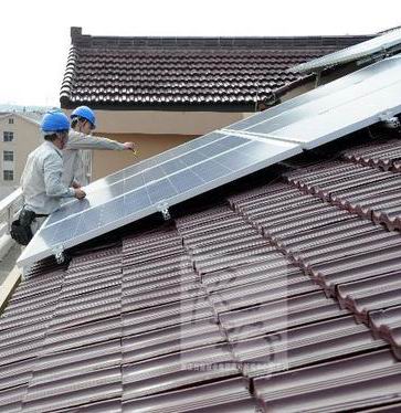 2KW屋頂太陽(yáng)能發(fā)電